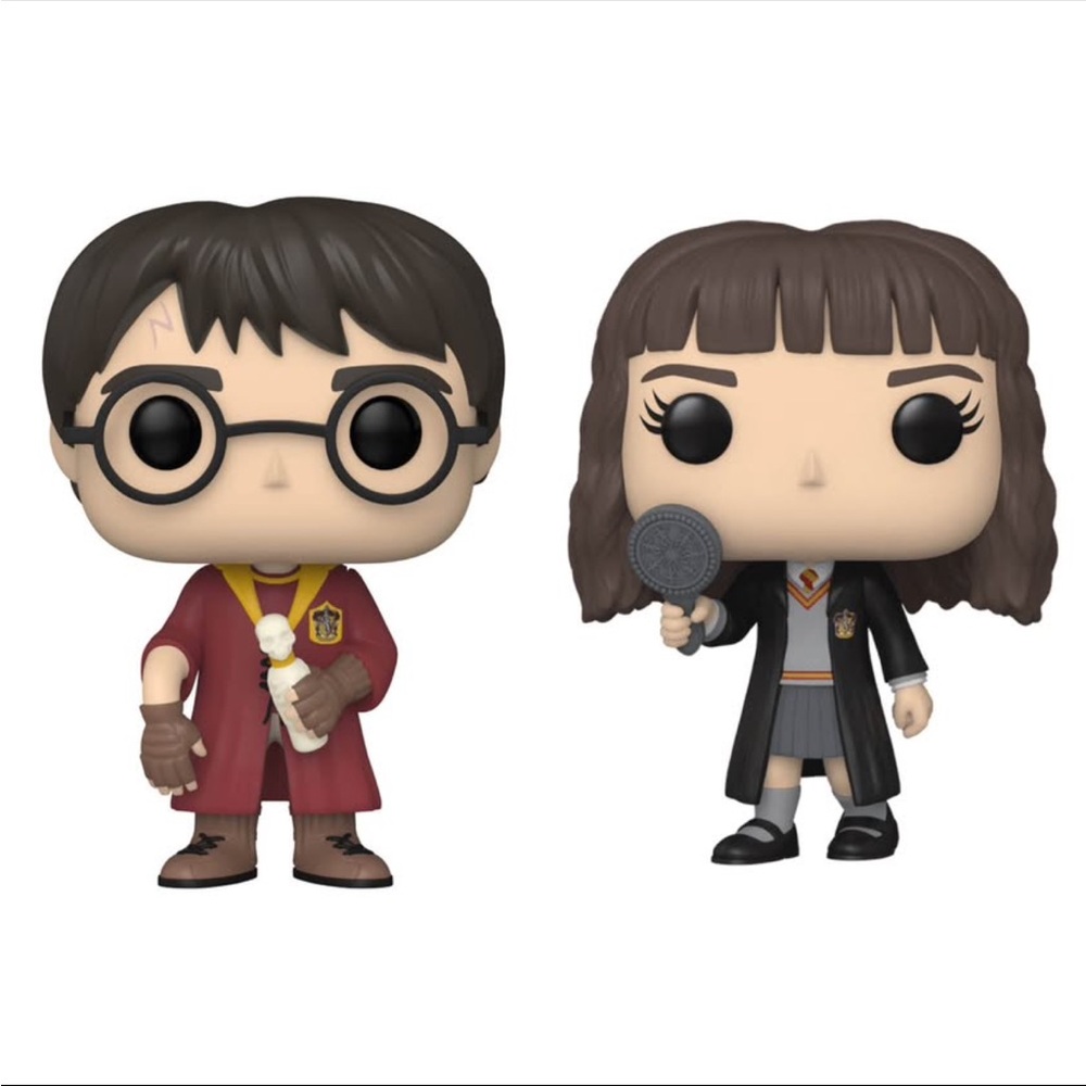 Harry Potter & Hermione Funko Pops